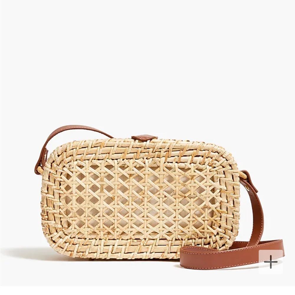 J. Crew Woven crossbody bag*